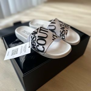 Versace slides, size 10W / 8M